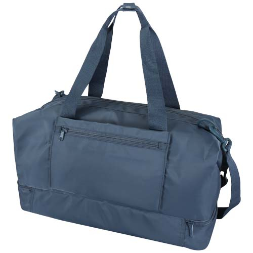 Sac de voyage 42 L personnalisé recyclé Aware™ Trip Bleu hale